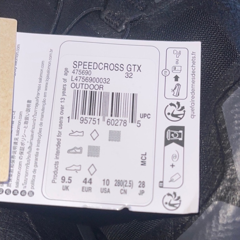 Salomon Speedcross GTX, new with tags - Picture 5 of 6